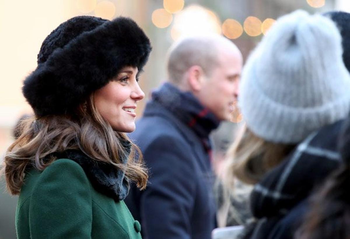 Kate Middleton, preparada para el frío
