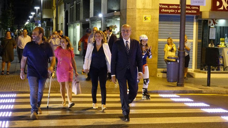 El primer paso de peatones inteligente de Málaga se emplaza en el Soho