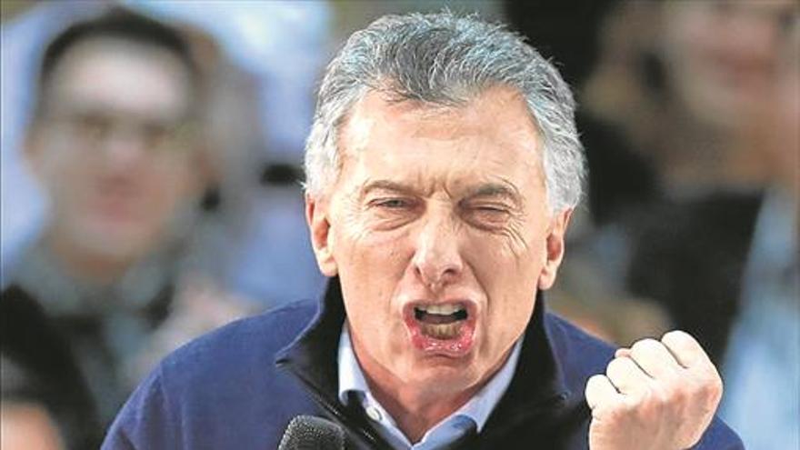 Mauricio Macri mide sus fuerzas hoy para salir reelegido presidente