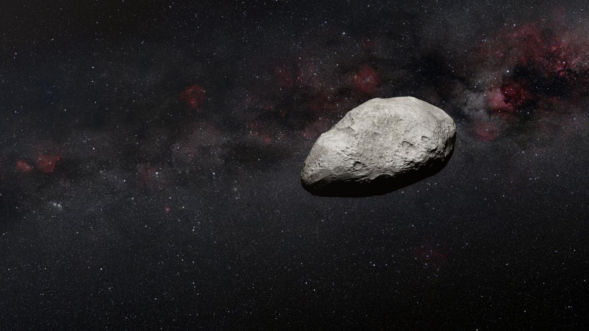 El pequeño asteroide descubierto por astrónomos, entre ellos de la Universidad de Alicante