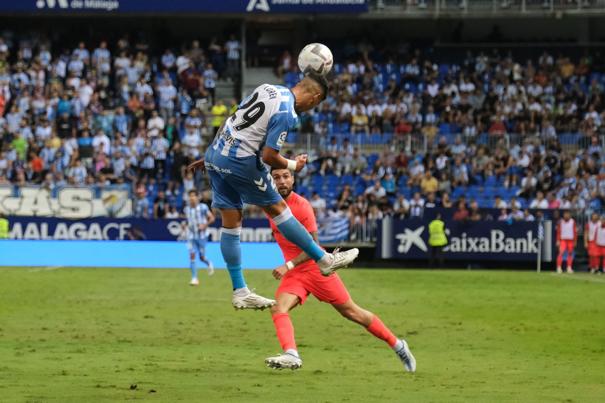 El Málaga CF - FC Andorra, en imágenes