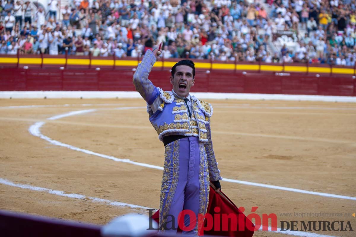 Segunda corrida de la Feria Taurina de Murcia (Castella, Manzanares y Talavante)