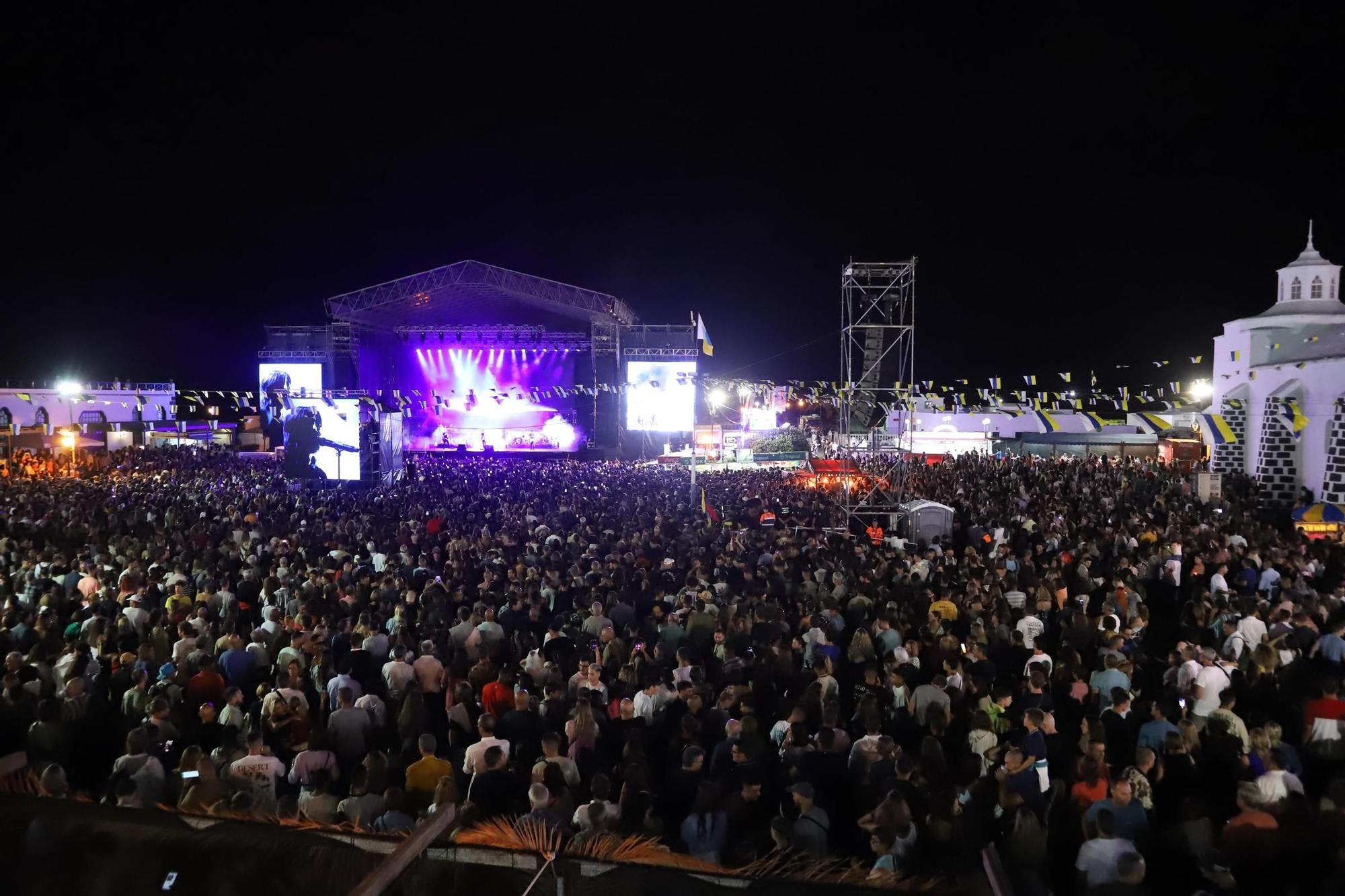 Concierto de Juanes en el cierre de las Fiestas de Los Dolores 2023