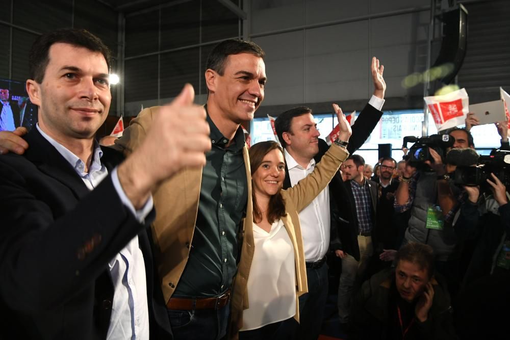 Mitin de Pedro Sánchez en A Coruña