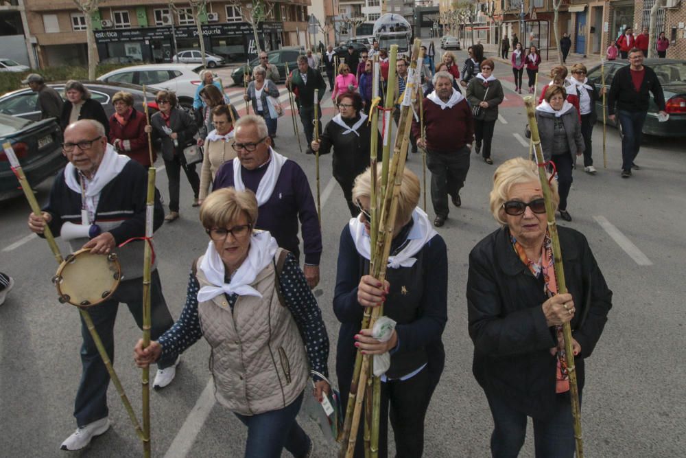 La romería en honor a la Virgen del Rosario cumple sus bodas de plata en Albatera