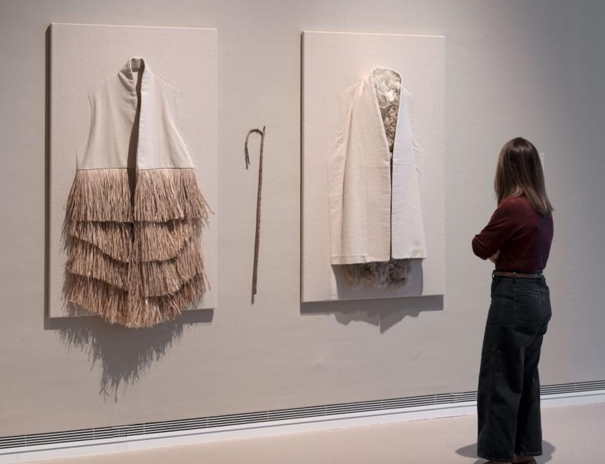 Parte de la exposición 'A media lumbre' en el IVAM.