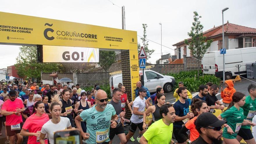 Os Rosales, última cita de Coruña Corre antes del parón veraniego