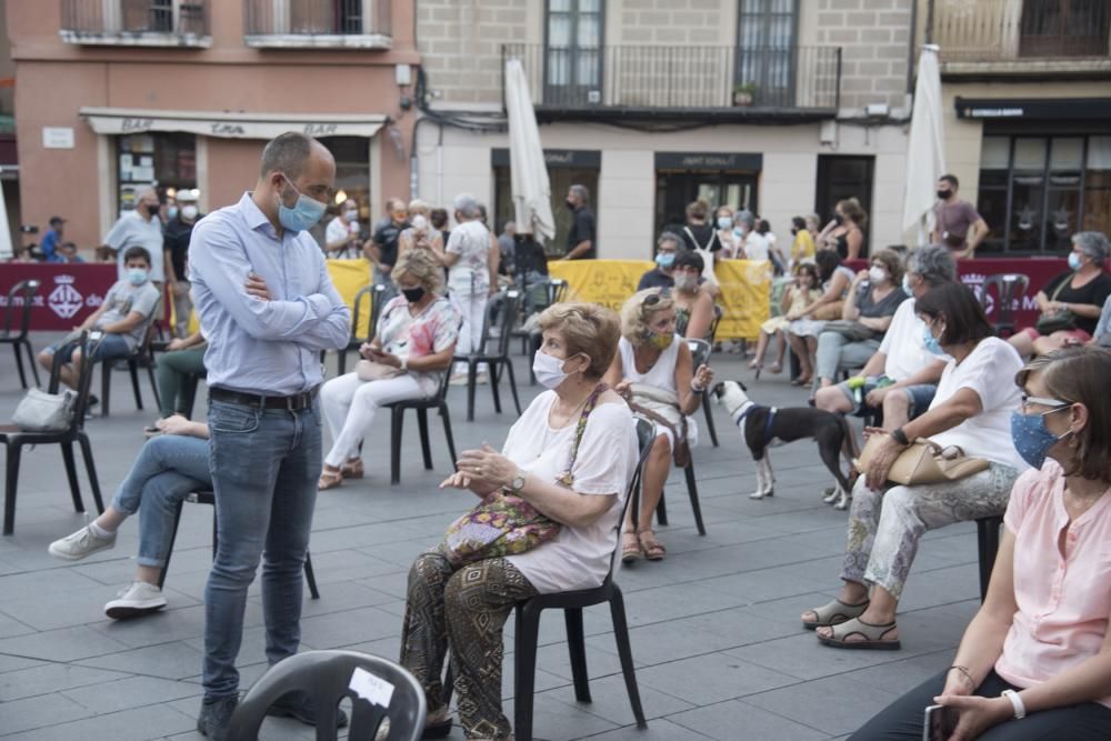 Manresa inicia la festa major que ningú no podia imaginar