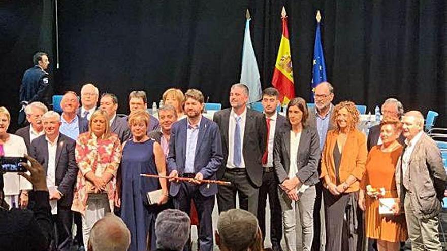 Imagen del pleno de toma de posesión de la nueva Corporación local de Arteixo, el pasado 15 de junio .