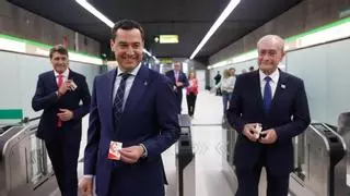 El metro, ya en el corazón de Málaga