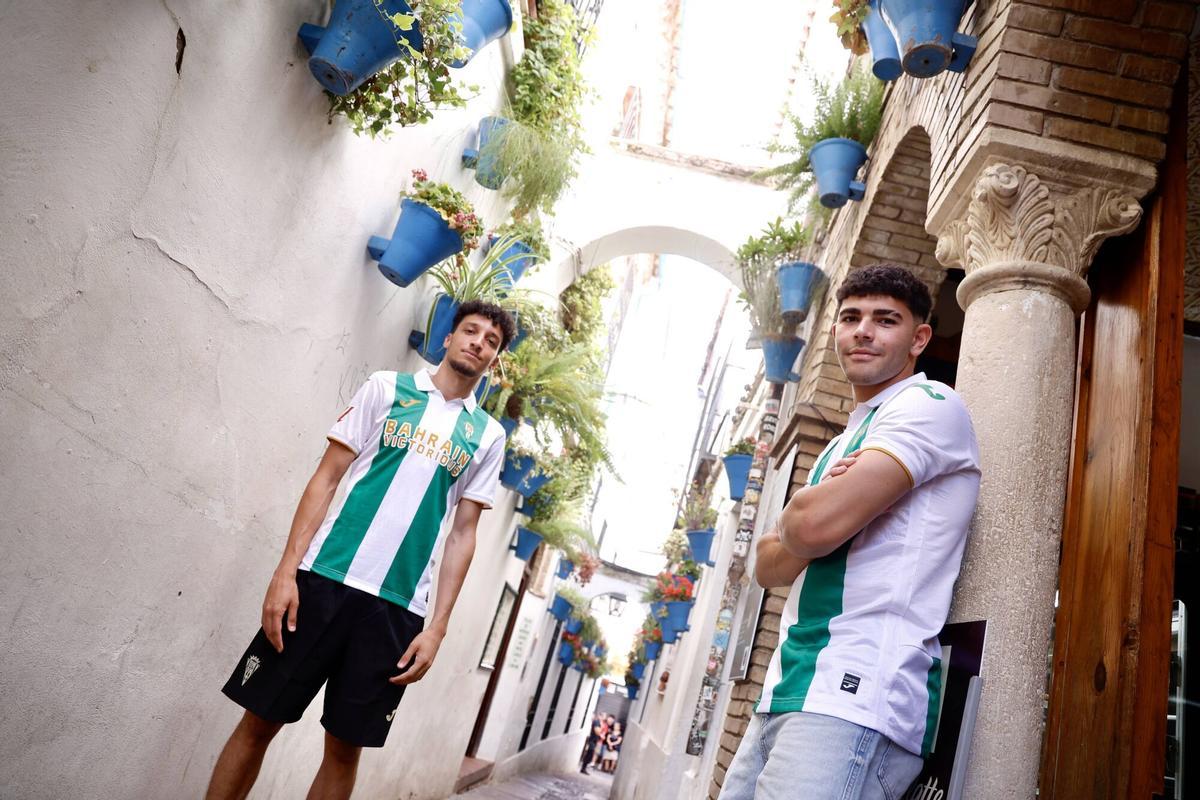 Ghailan y El Jebari son presentados como jugadores del Córdoba CF