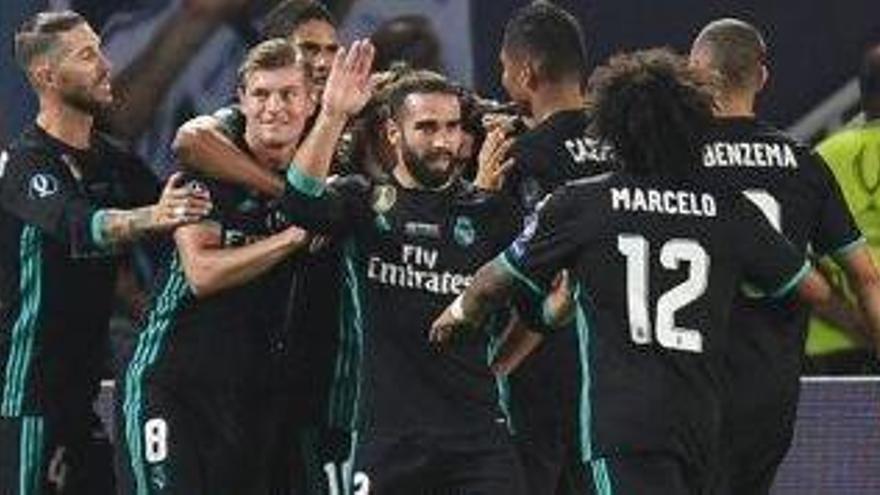 Un afinat Madrid guanya la Supercopa