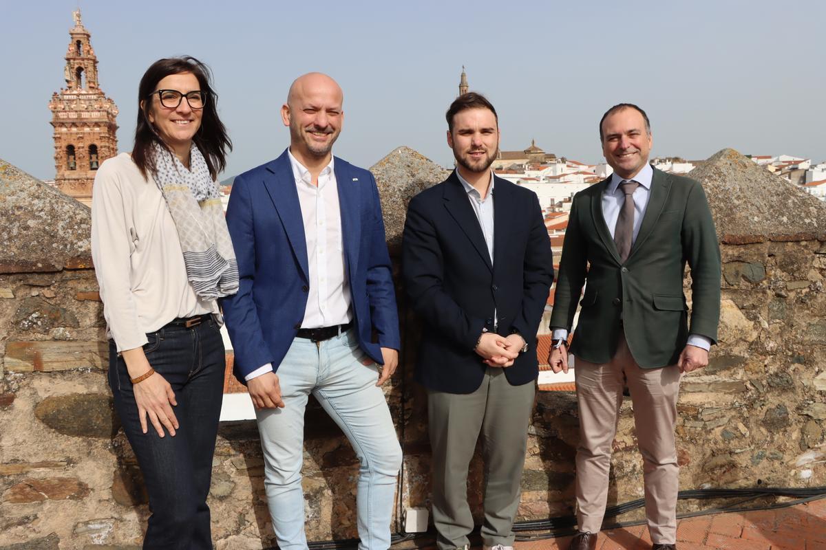 Presentación X Gala Premios Porc D'Or, este martes en Jerez de los Caballeros.