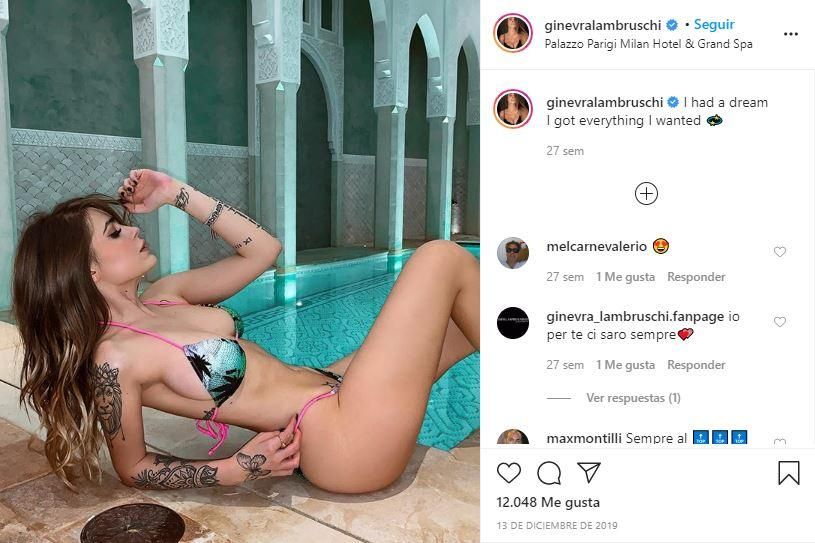 Fotos: Ginevra Lambruschi y Mirko Antonucci, despedido por 'instagramer'