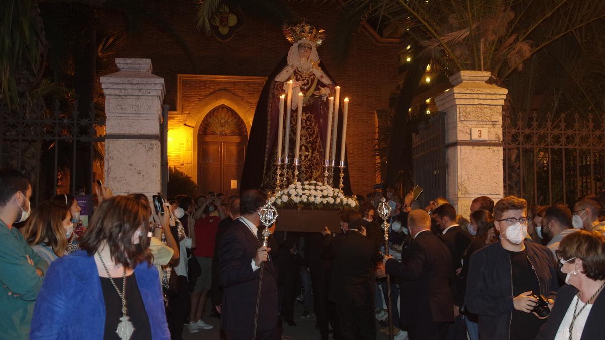 Traslado del Descendimiento y coronación de la Virgen del Santo Sudario.