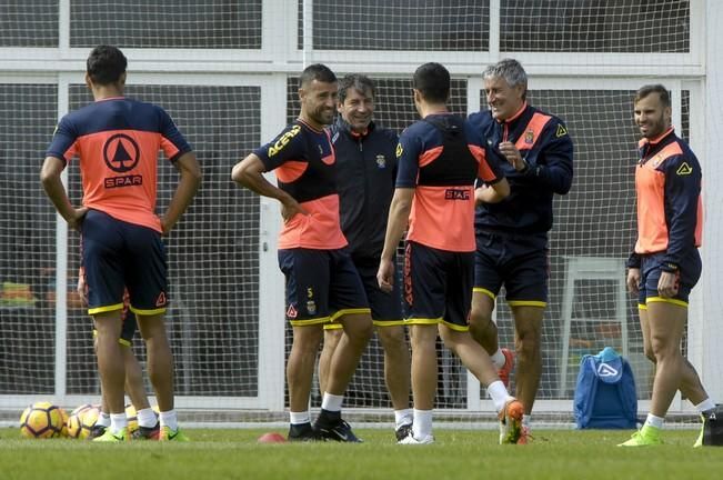 Entrenamiento de la UD Las Palmas 15-02-17