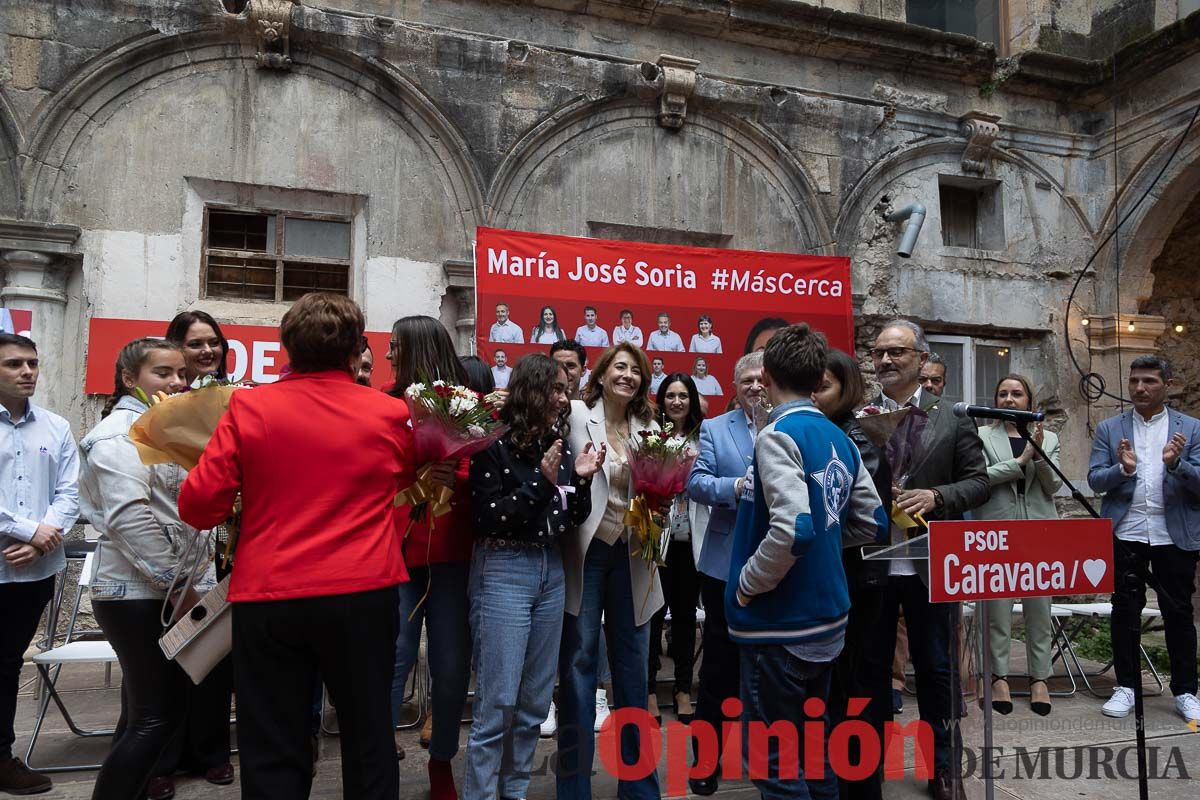 Descubre la lista del PSOE a la alcaldía de Caravaca