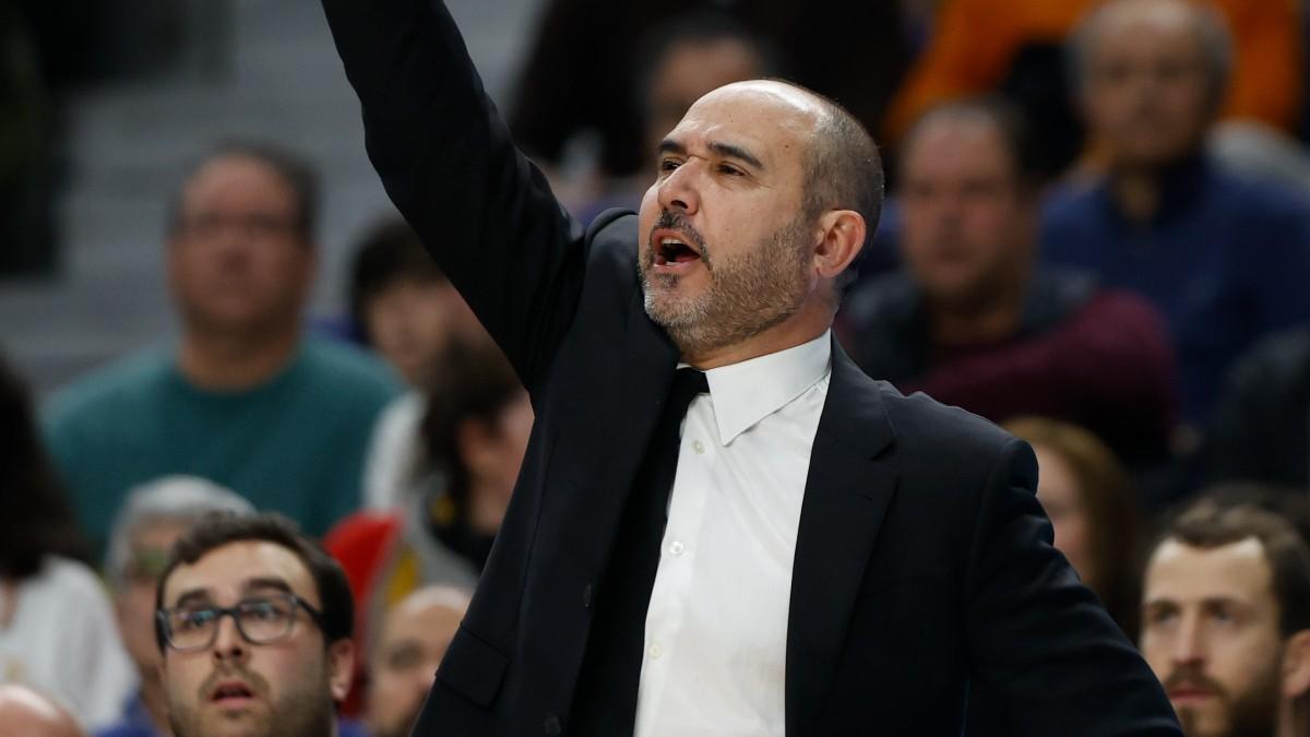 Chus Mateo, técnico del Real Madrid de baloncesto