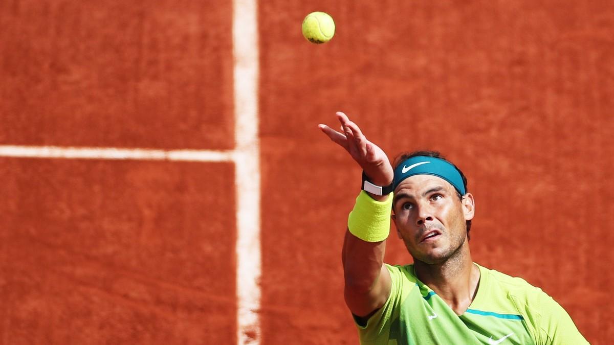 Nadal, en la Suzanne Lenglen