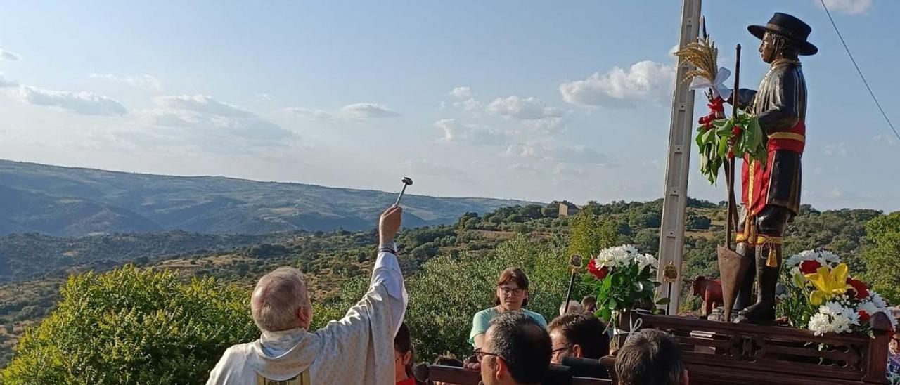 Bendición de campos en Fermoselle.