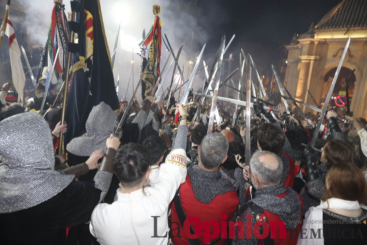 Fiestas de Caravaca: procesión del Baño (procesión, parlamento y baño de la Cruz)