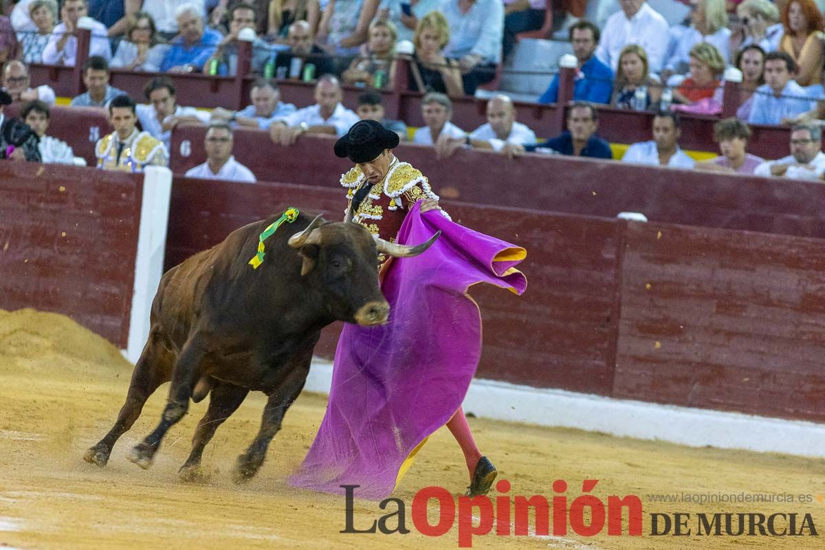 Segunda corrida de la Feria Taurina de Murcia (Castella, Manzanares y Talavante)