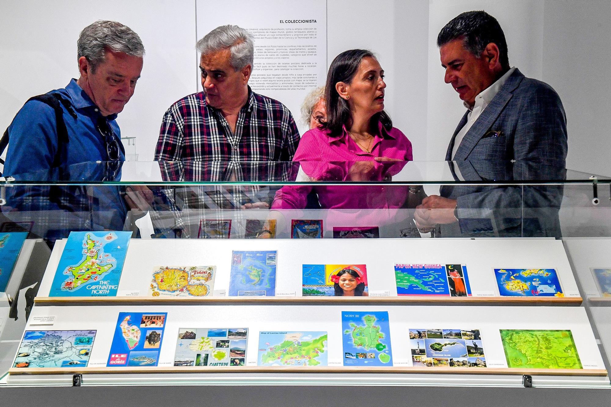 Exposición 'La cartografía en las tarjetas postales' en el Museo Elder