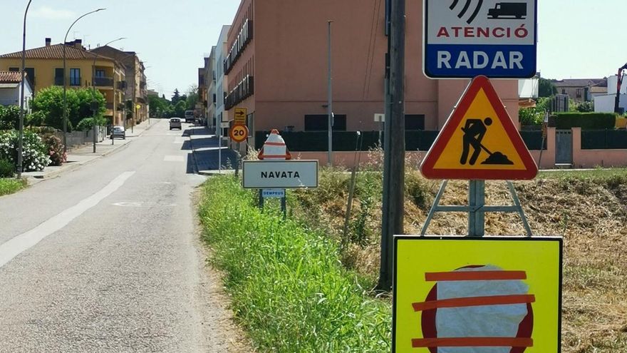 Navata comença a executar el projecte de reforma del carrer Olot per fer-lo “segur, modern i accessible”