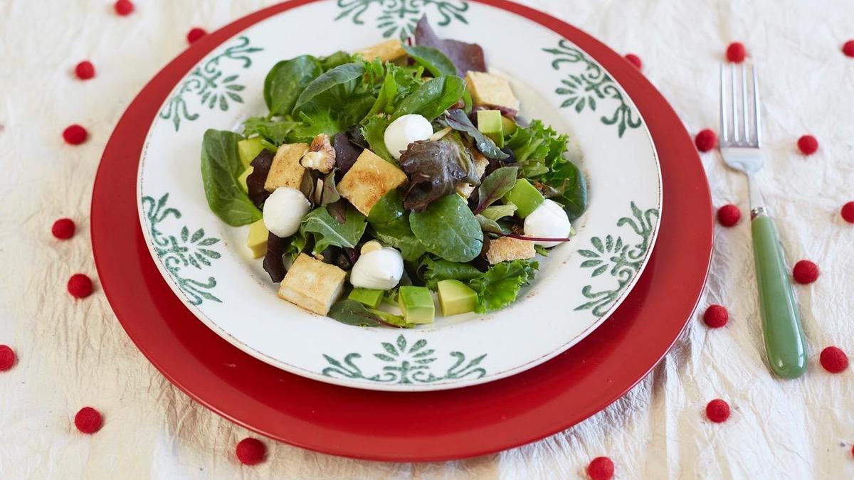 Ensalada con Florette y Samantha Vallejo-Nájera