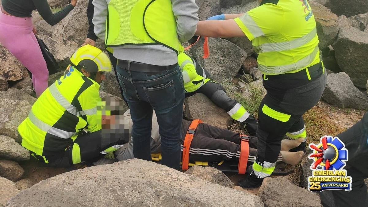 Localizan con vida al hombre desaparecido en Arrecife