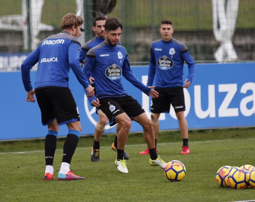 Entrenamiento del Deportivo | 30 de noviembre de 2017