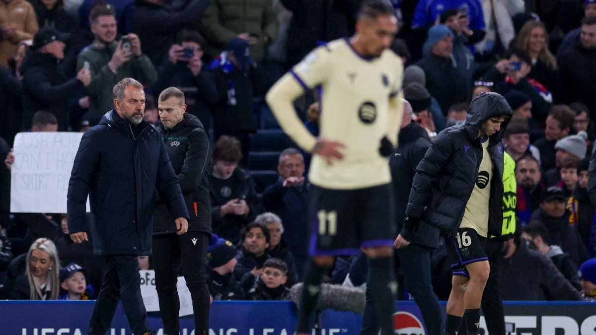 Imagen de Flick al término del partido en Londres