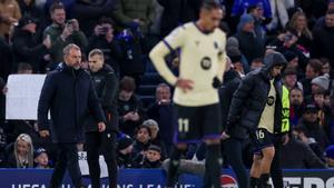 Imagen de Flick al término del partido en Londres