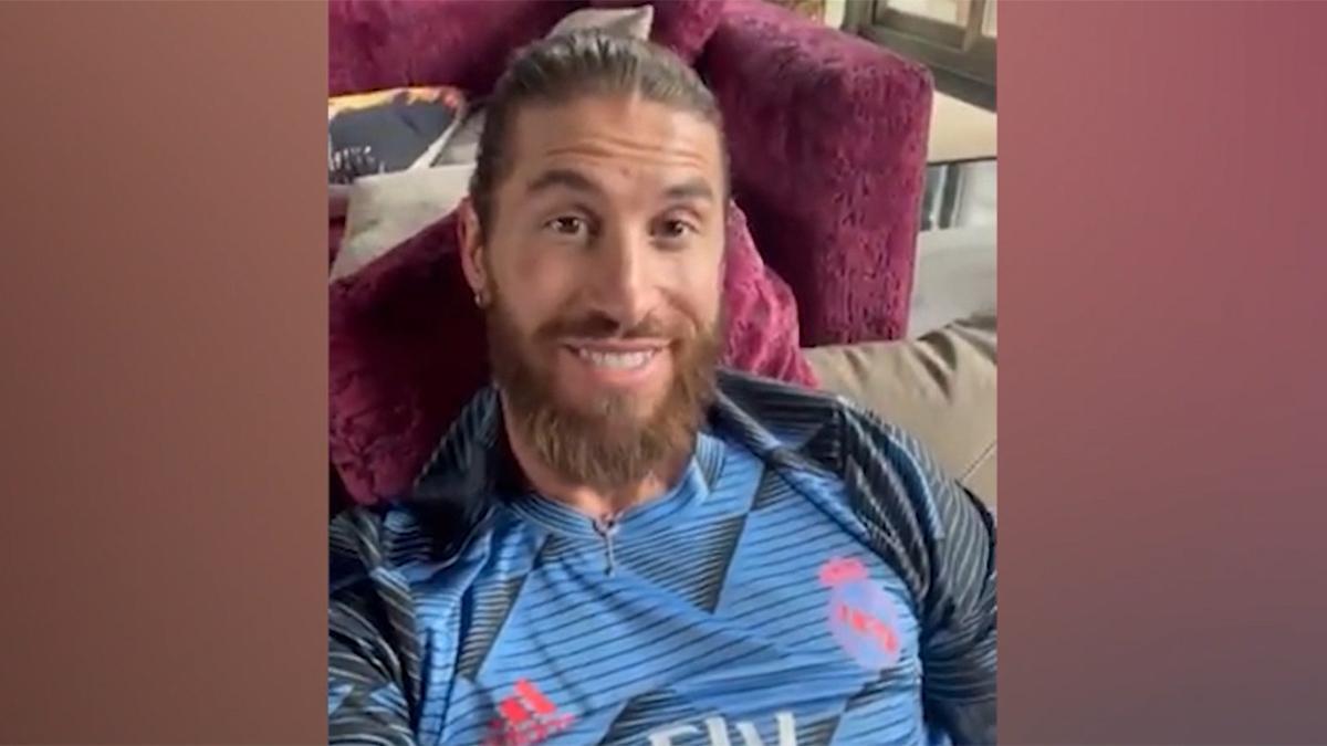 Así se entretiene Sergio Ramos durante el confinamiento