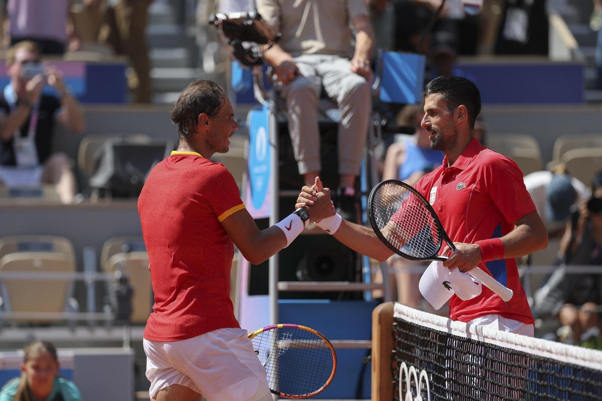 Nadal y Djokovic se midieron por última vez en los Juegos de París 2024