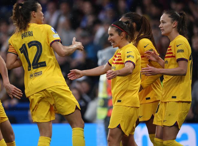 Chelsea - FC Barcelona, la vuelta de las semifinales de la Champions League Femenina, en imágenes.