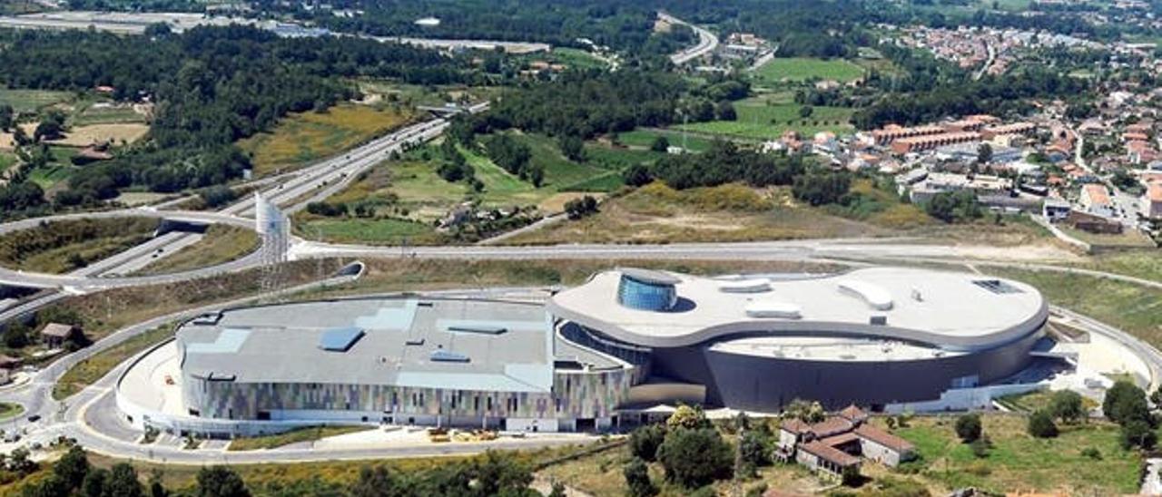 Vista del centro comercial de Braga que acogerá el Ikea