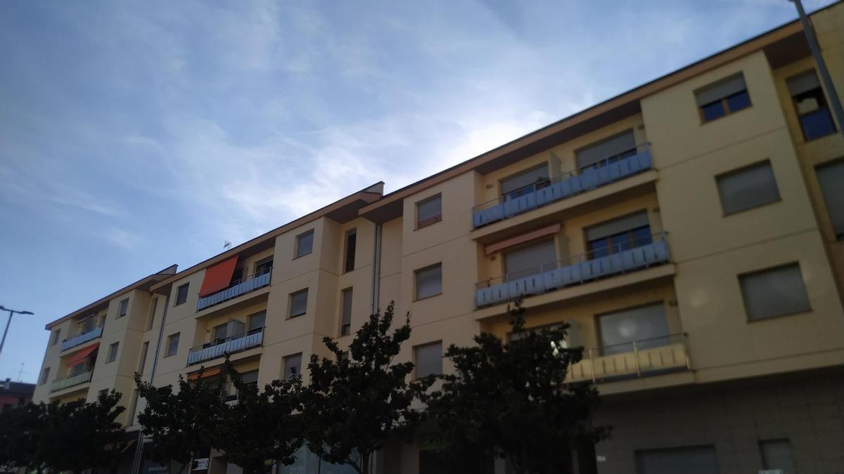 Alguns dels habitatges afectats