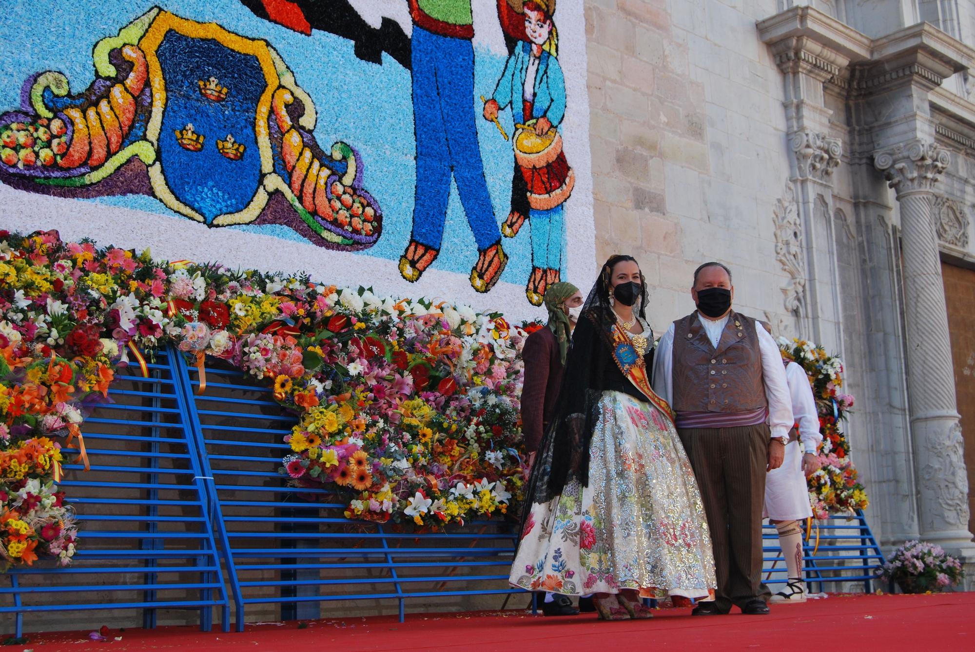 Ofrenda a la patrona de Burriana