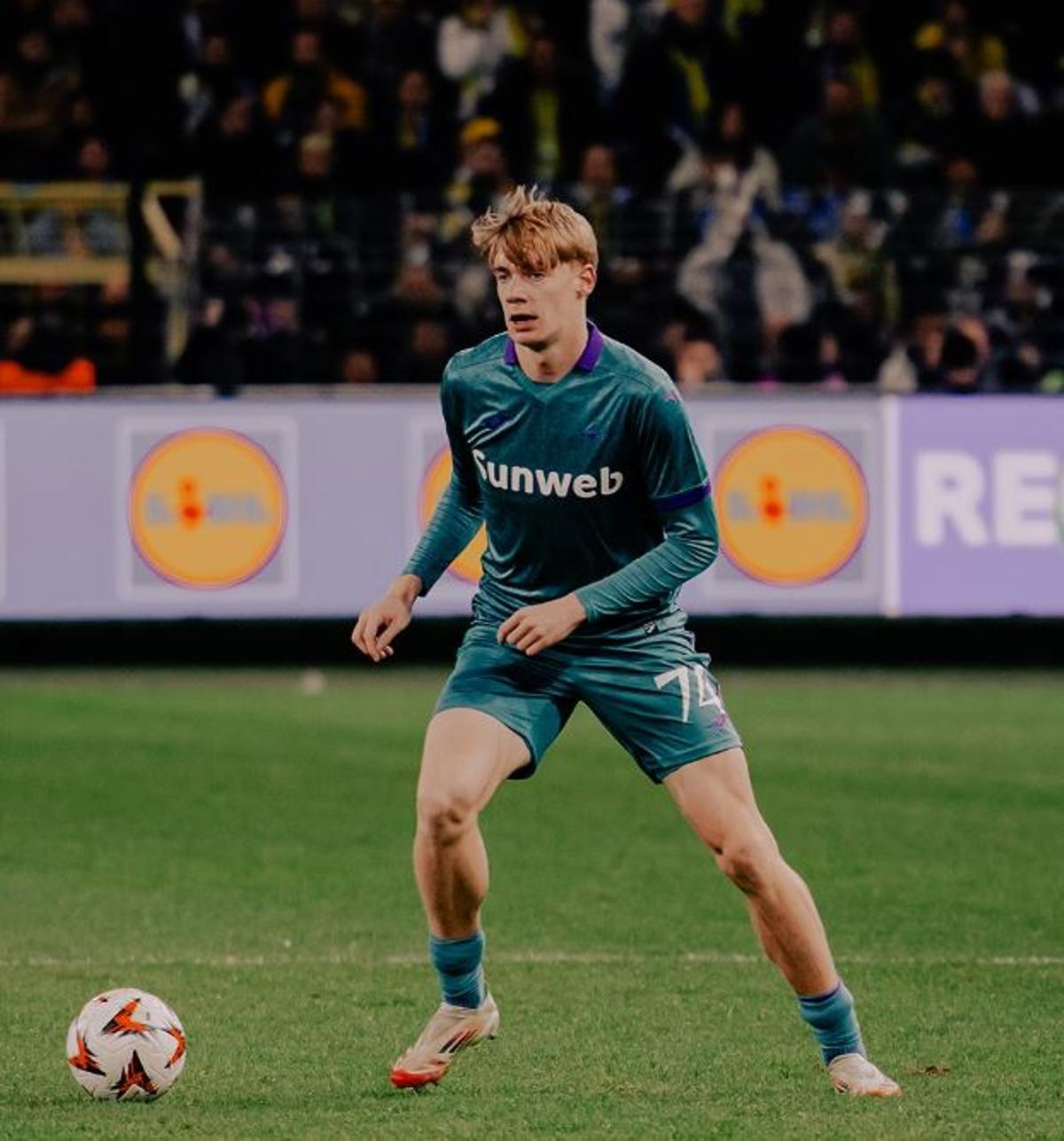 Nathan De Cat con el Anderlecht