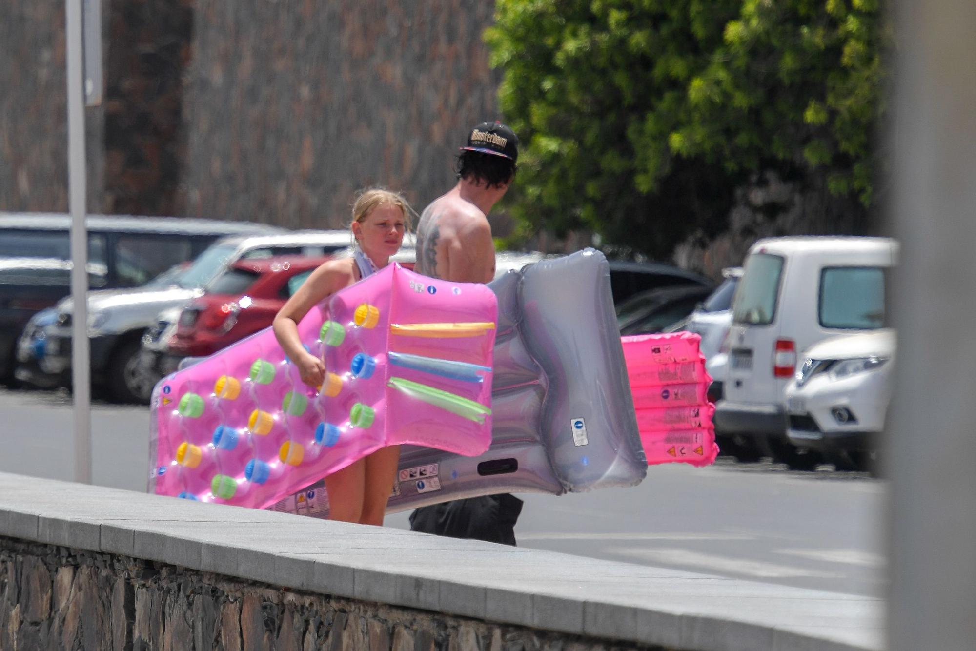 Ola de calor en Gran Canaria (16/07/2021)