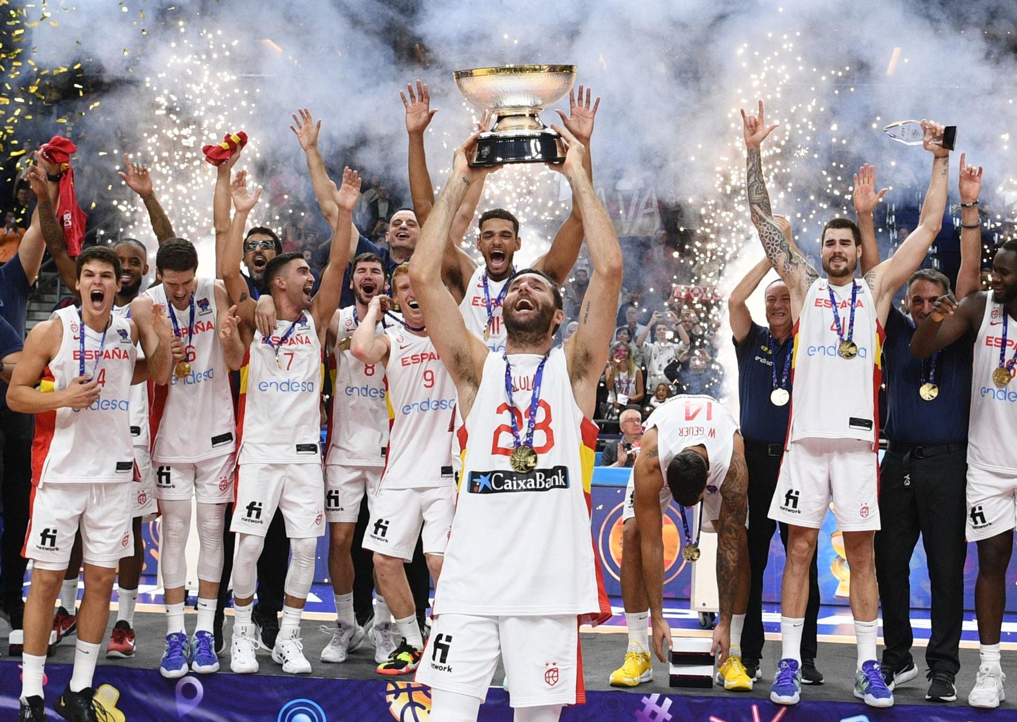 Las mejores imágenes de la final del Eurobasket entre España y Francia