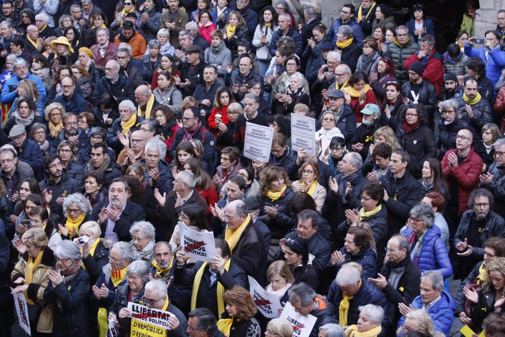 Concentració a Girona.