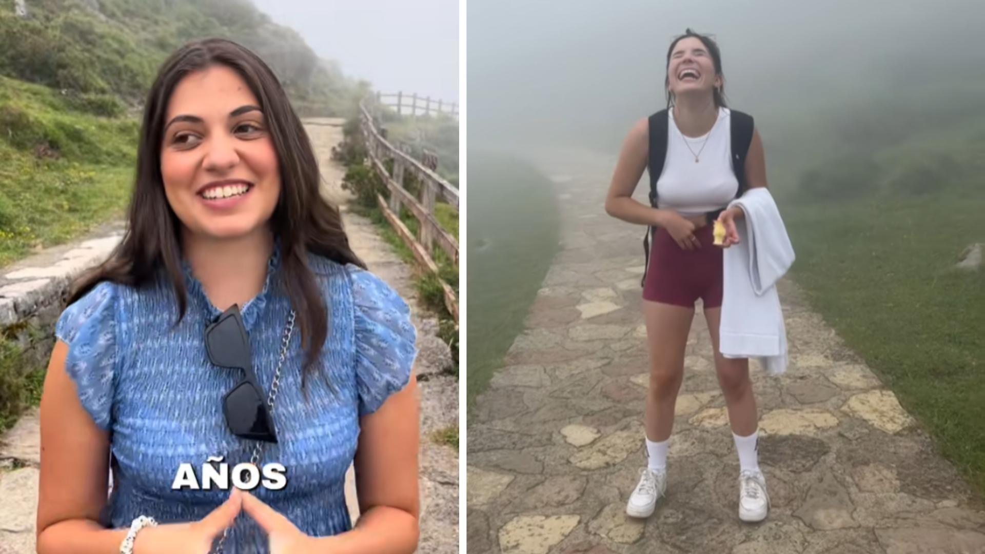 Dos de los vídeos de la niebla en los Lagos de Covadonga que circulan por redes sociales