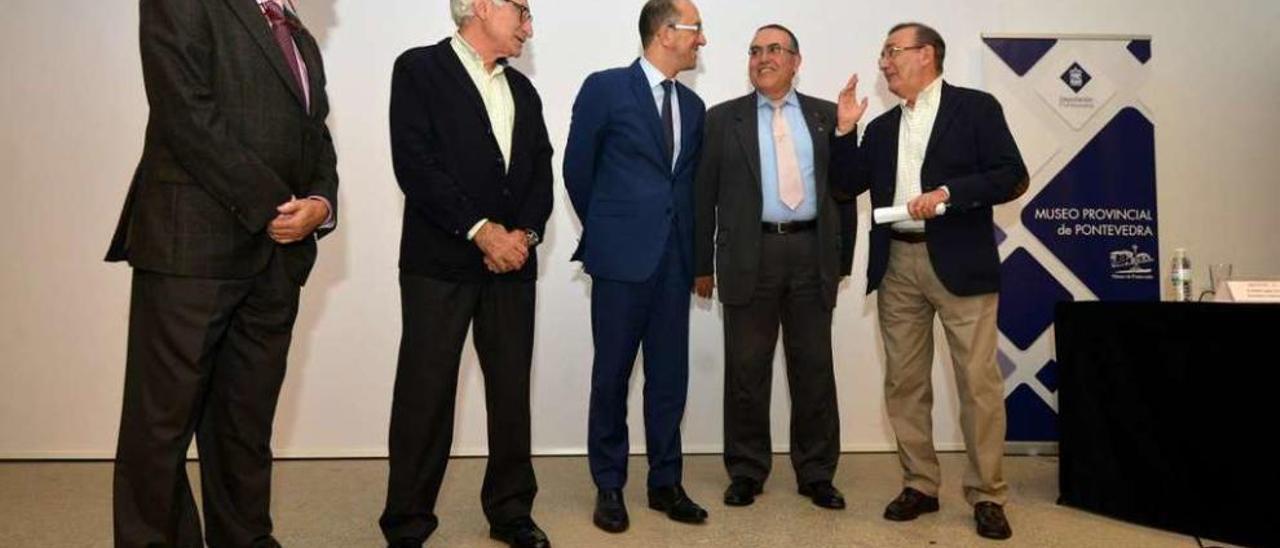 Una imagen de la mesa redonda celebrada ayer en el Sexto Edificio. // Gustavo Santos