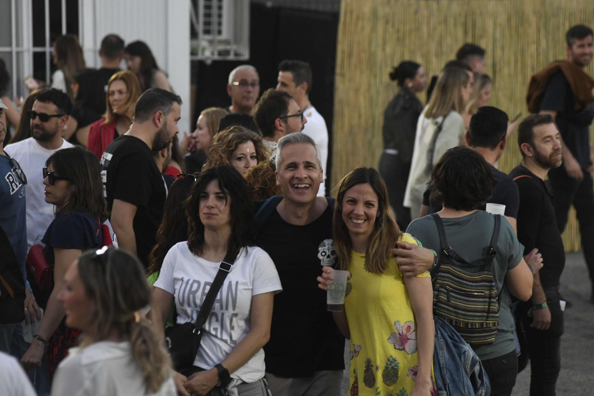 Ambiente en el Warm este sábado por la noche