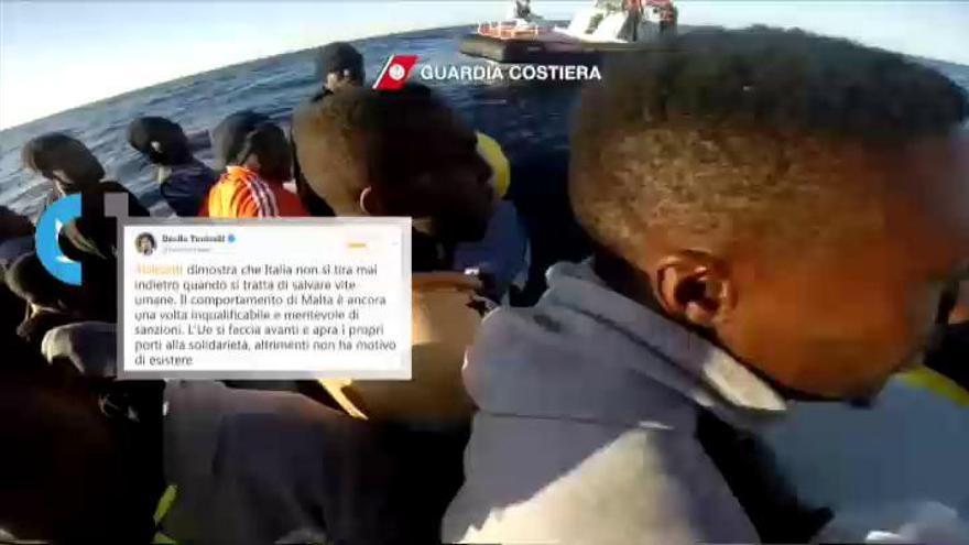 Salvini amenaza con devolver a Libia los 177 inmigrantes rescatados