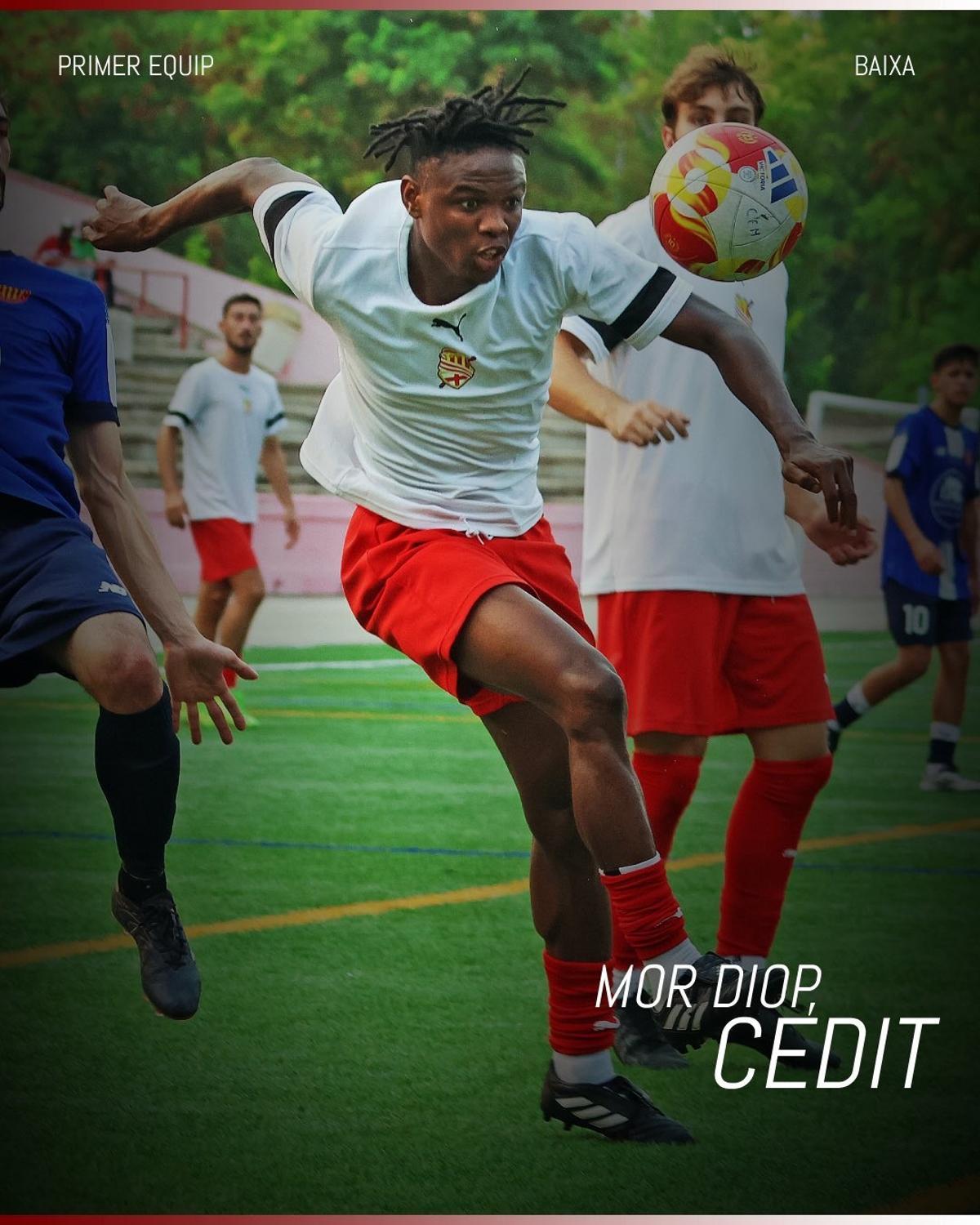 Mor Diop surt cedit al San Cristóbal