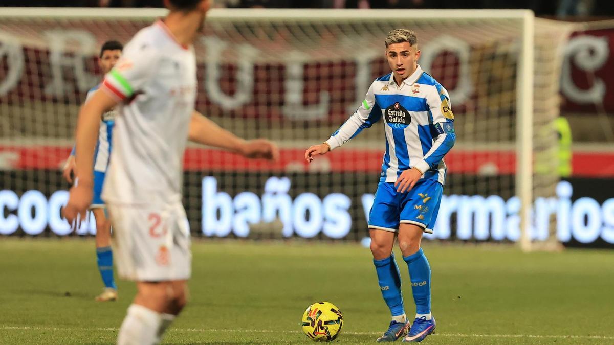 Yeremay sigue al margen del grupo en el inicio de la semana del Deportivo