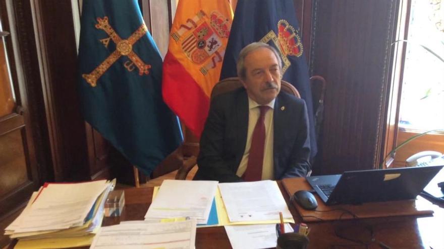 Wenceslao López, alcalde de Oviedo, hace balance un año después de las elecciones municipales
